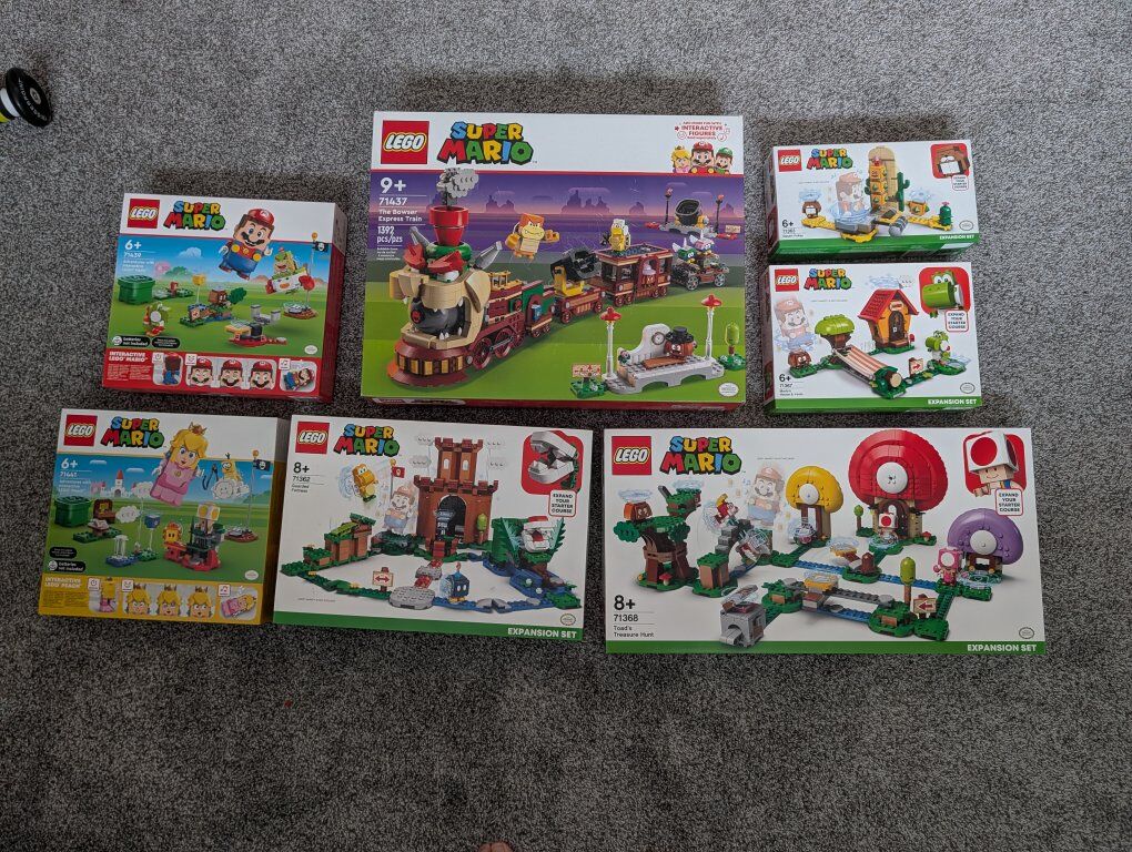 Lego Super Mario Sets Bowser Express Train
