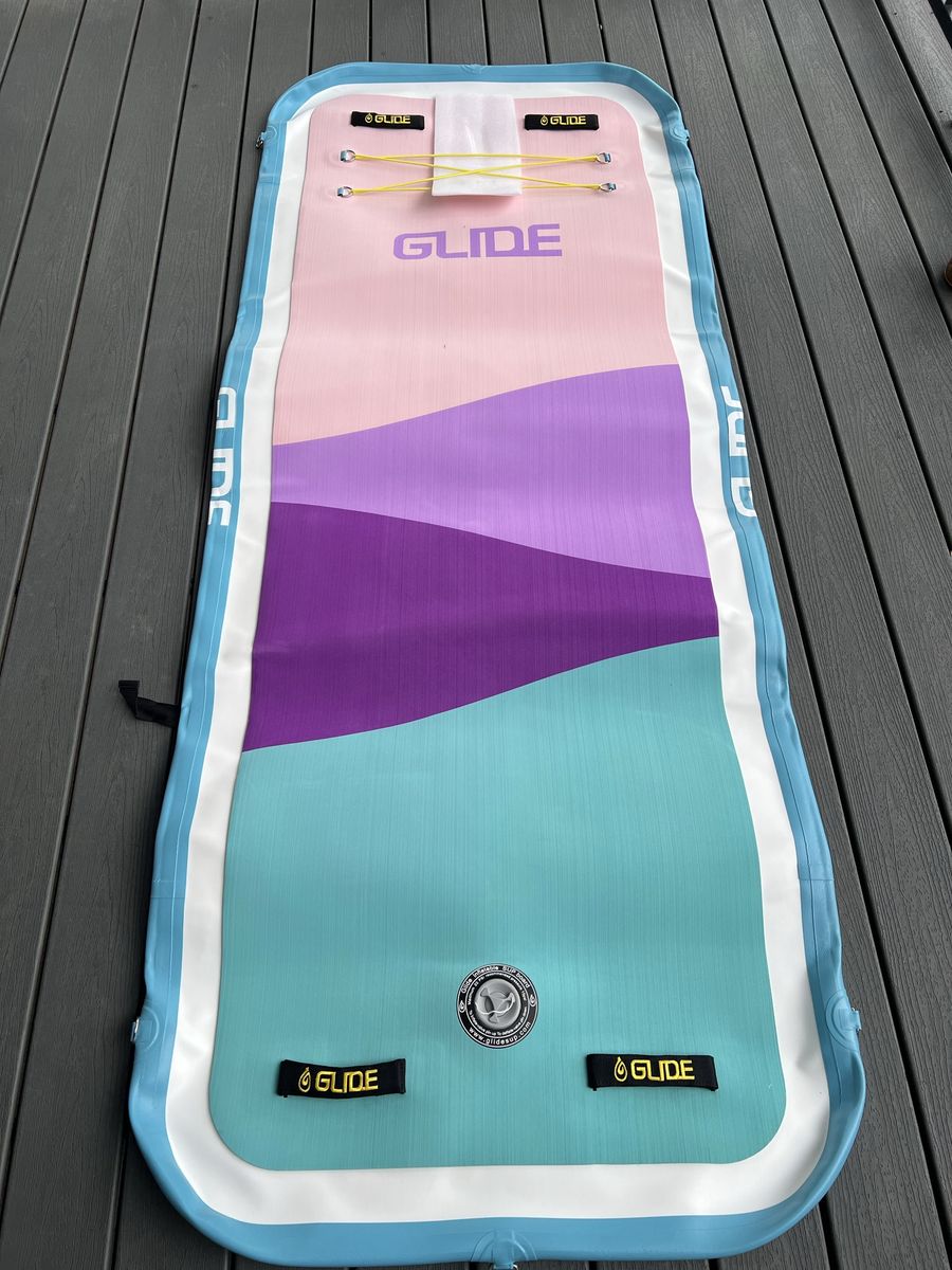 New Glide Inflatable Yoga / River Raft Paddle Board 