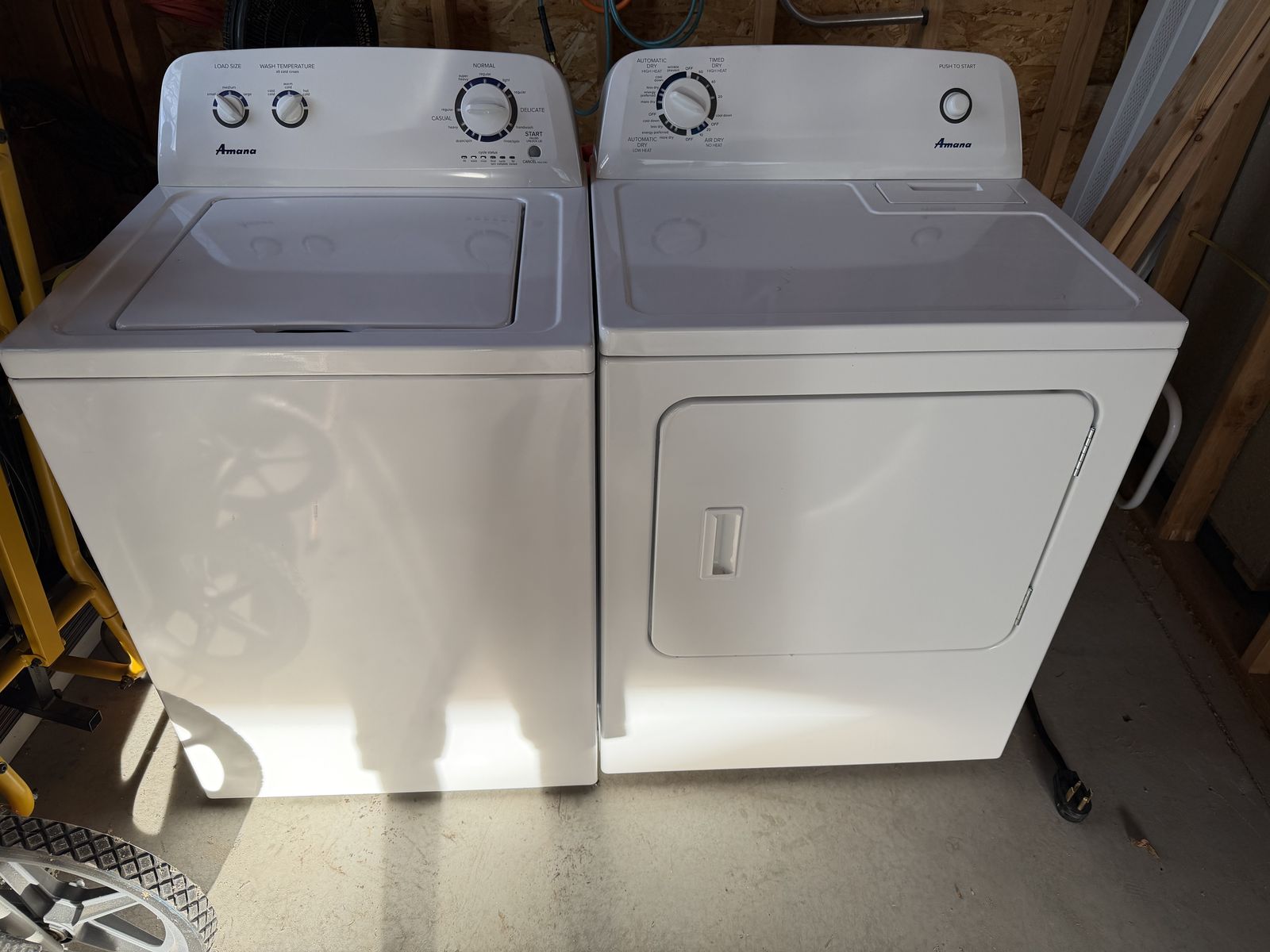 Amana Washer/Dryer Lightly Used