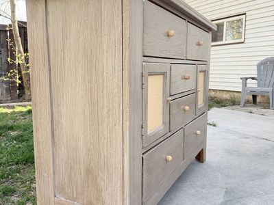 Cute Large Wood Dresser
