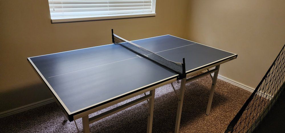 STIGA Mid-Size Ping Pong Table + Accessories