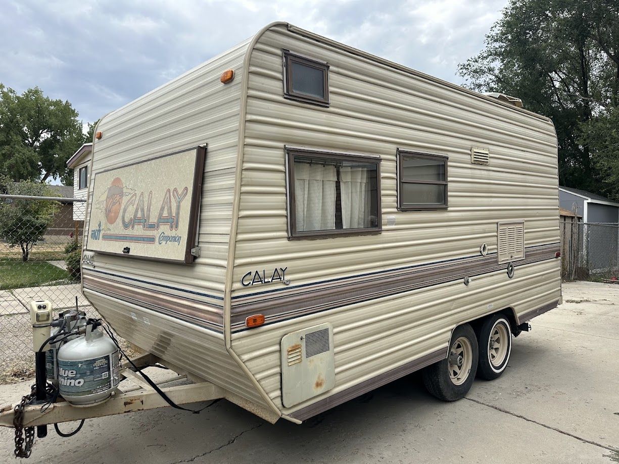 1989 KIT CALAY CAMPER TRAILER