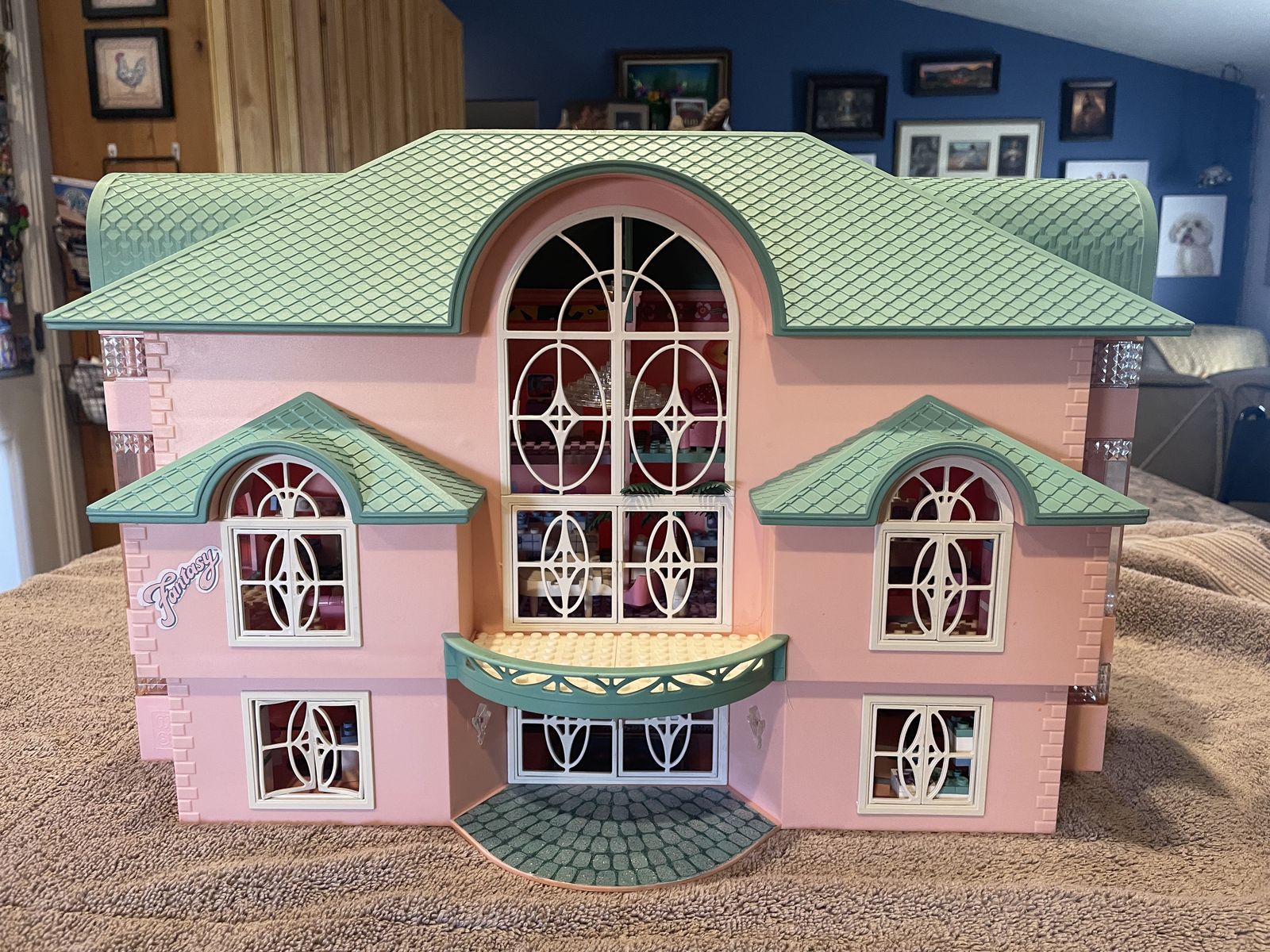 Vintage 1994 Mega Bloks Dream Home