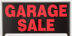 GARAGE SALE