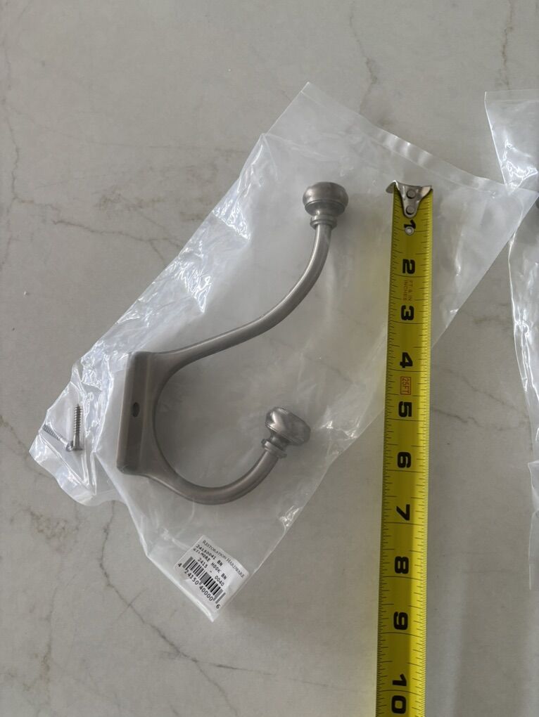 Restoration Hardware Double Wall Hooks