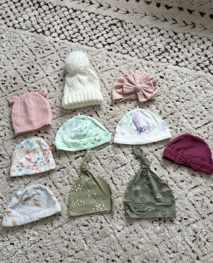 Baby Girl's Beanies