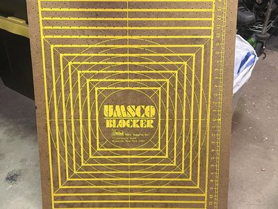 Umsco Needlepoint Blocker Blocking Board Vintage 24” X 32”