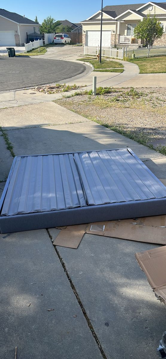 Free King platform bed frame