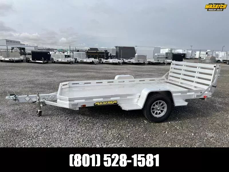 2026 Aluma 7712H 6.5x12 Aluminum Utility Trailer