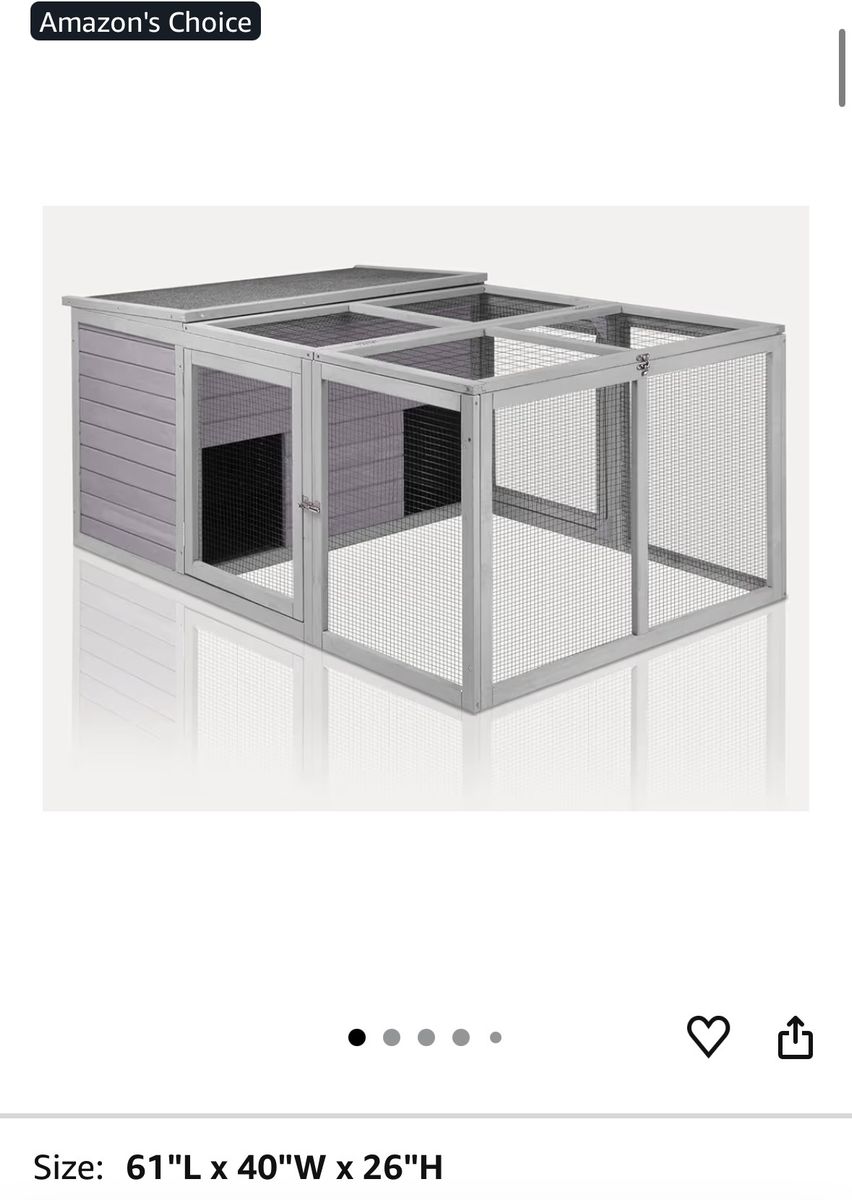 Chicken Coop Bunny Cage