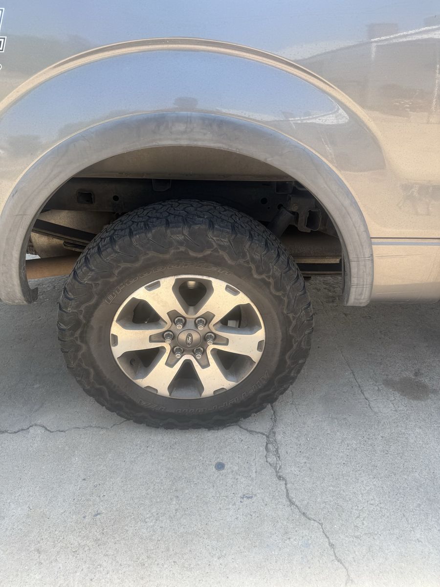 2012 Ford F150 Factory Wheels and BFGoodrich All-Terrain T/A Tires - Used