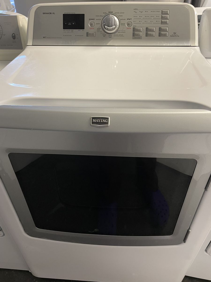 Maytag Bravos Super Capacity Dryer, Clean, Comes With 30 Day Warranty!
