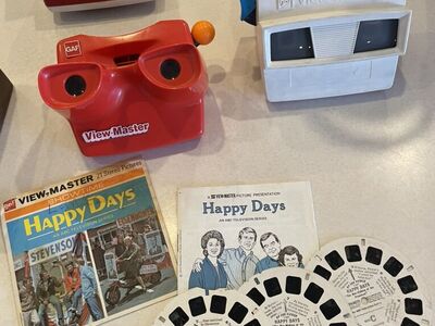 Vintage View-master 3D Picture Viewers Lot of 4