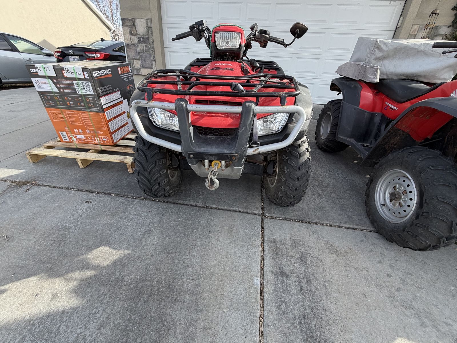 2 Honda 4 Wheelers