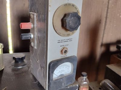 Antenna impedance meter - Heathkit