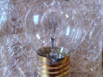 Replacement 120V 40W High Temperature Appliance Oven Light Bulb 3 count