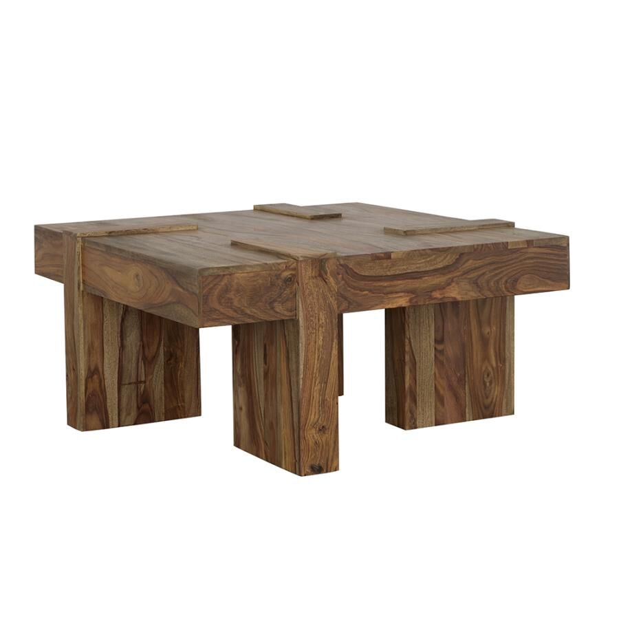 PRICE REDUCED!! VERY HANDSOME, SOLID WOOD COFFEE COCKTAIL TABLE. FABULOUS WOOD GRAIN.