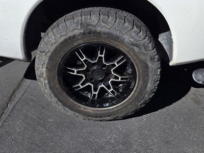 Set of 18" 6x139 level 8 wheels with 275/70/18 tires