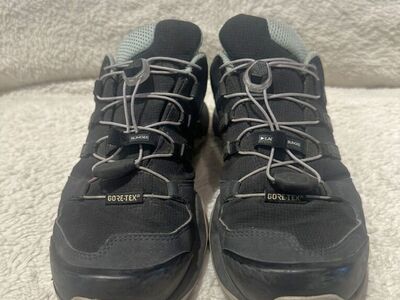 Adidas Terrex Womens 7.5 Black Goretex Trail Shoes