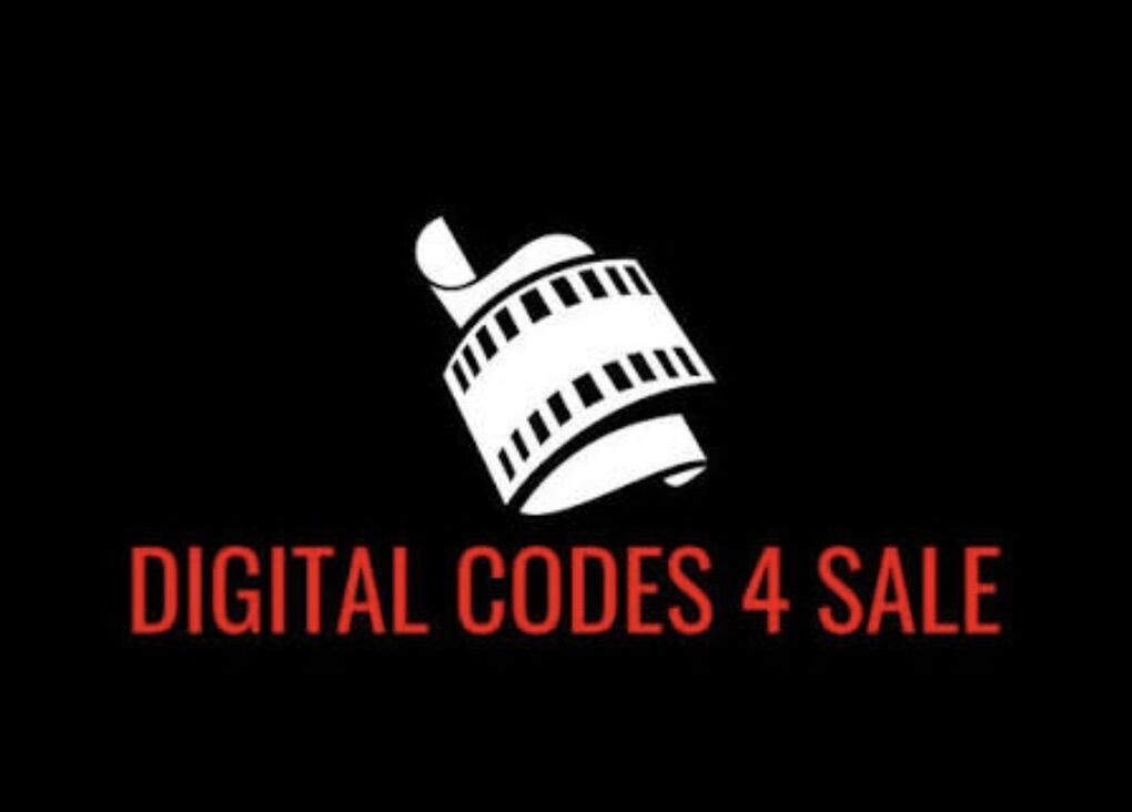 Digital Codes for Sale (itunes, 4K, HD, Etc)