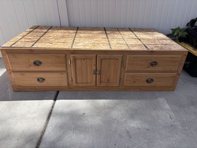 Twin Size Captains Bed With Storage Drawers