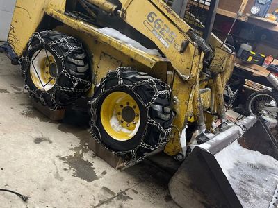 1996 Gehl 6625 Skid Steer Loader - New Hydraulics & Wiring, Bobcat Universal Attachment