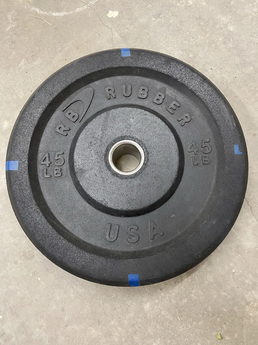 RB 45 lb bumper plate