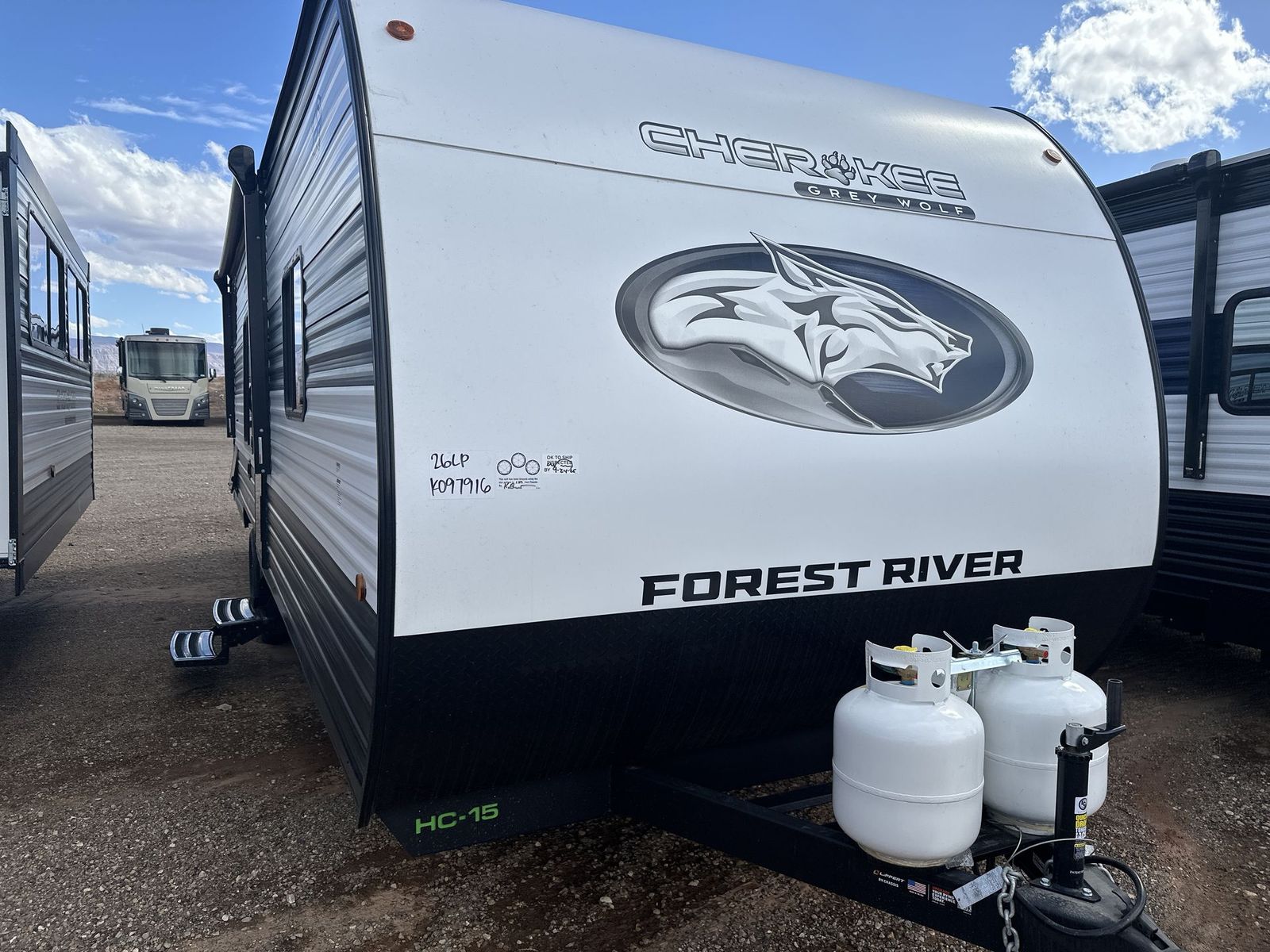 2026 Forest River RV Cherokee Grey Wolf 26LP