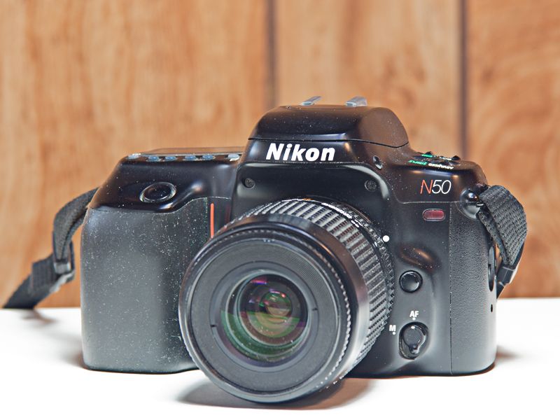 Nikon N50  Film Camera w/ Nikon AF Nikkor 35-80mm f/4-5.6 D Lens