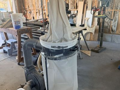 Heavy-Duty Woodworking Dust Collector - Industrial Shop Vac
