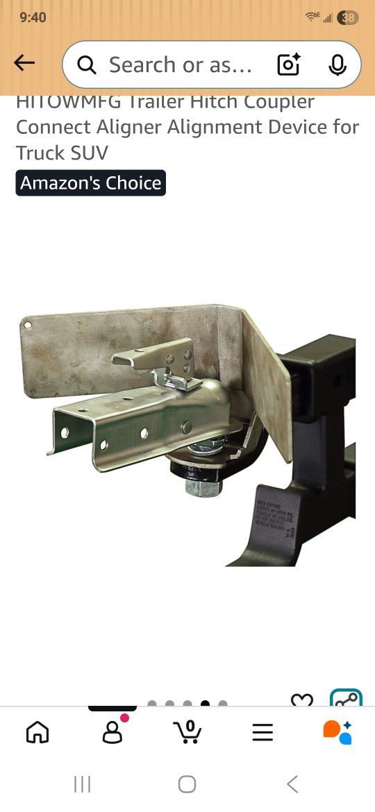Couple-mate self aligning hitch accessory