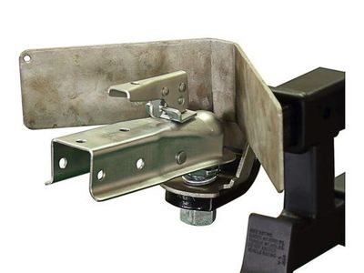 Couple-mate self aligning hitch accessory