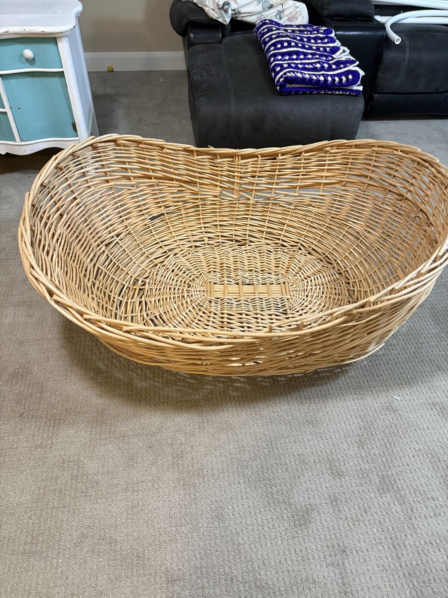 Toddler Basket Bed-or fill it with stuffed animals