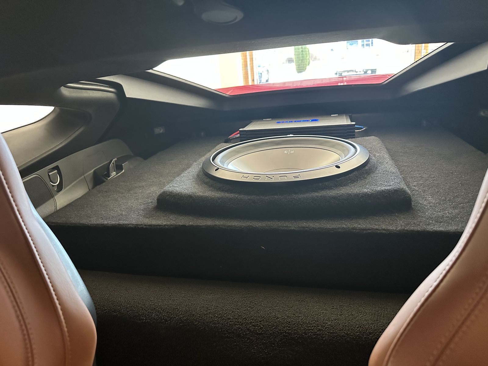 C7 corvette Custom Sound System 15"