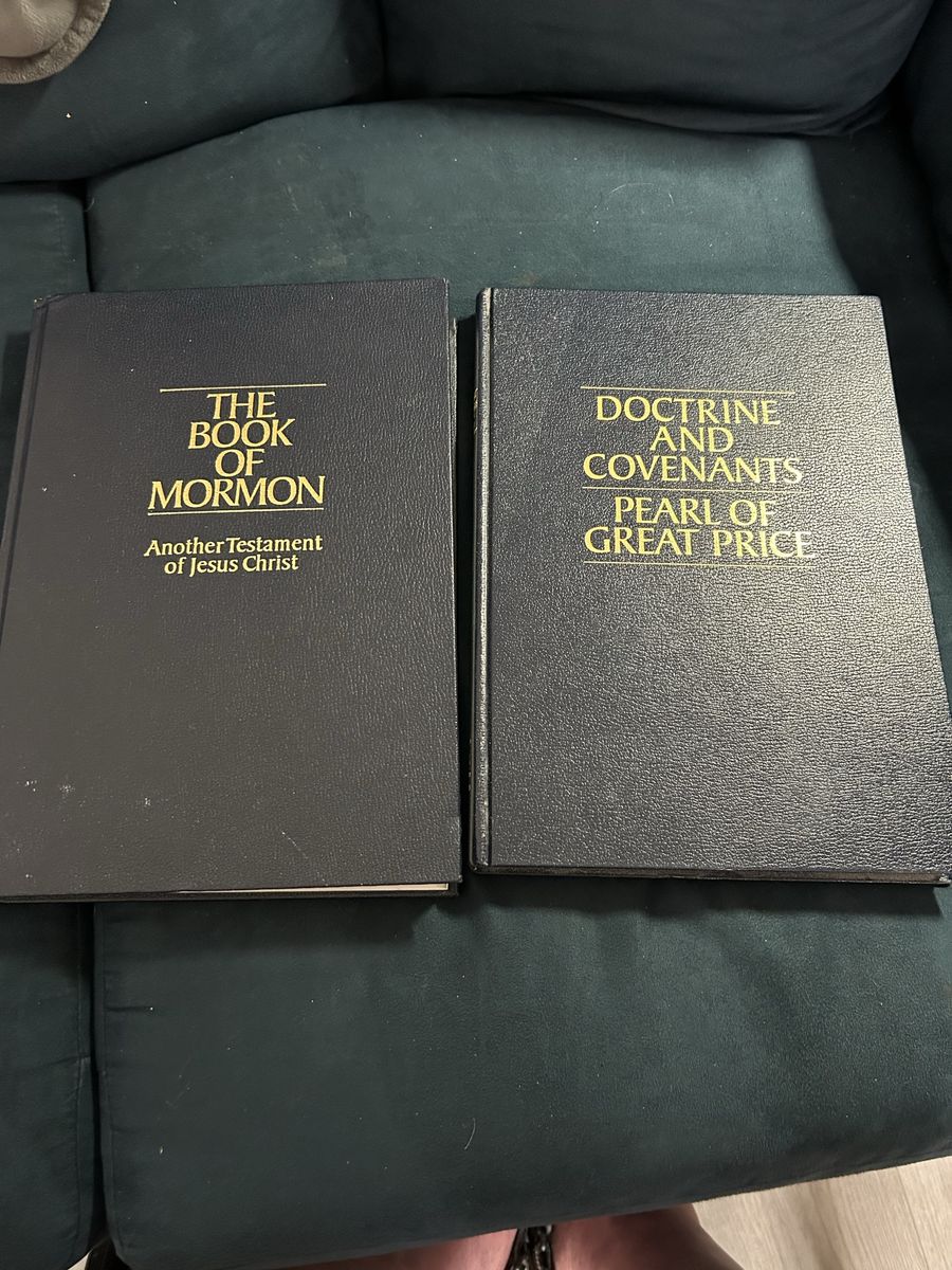 The Book of Mormon & Doctrine and Covenants/Pearl of Great Price - 1988 LDS Standard Works - Large Print