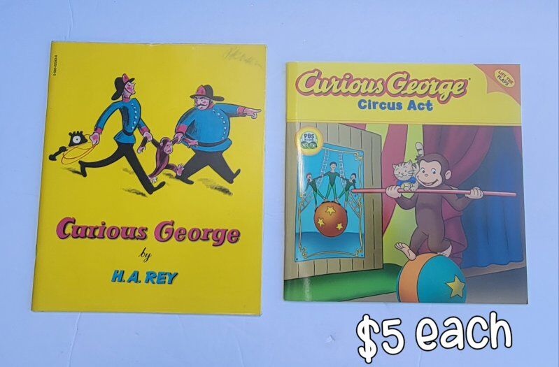 Curious George story books