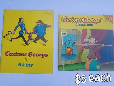 Curious George story books