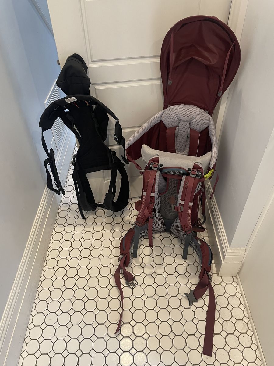 Deuter Kid Comfort Baby Carrier and Ergobaby Baby Carrier