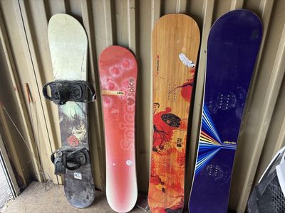 Used Snowboards - Spice Snowboards, Atlantis, and Others - Various Sizes and Styles