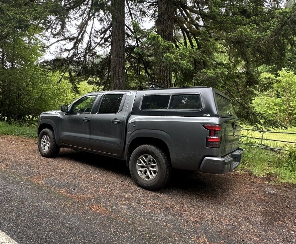 ARE Truck Topper Fitted for 2022 and newer Nissan Frontier (with Smart Rug interior)