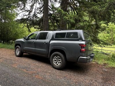 ARE Truck Topper Fitted for 2022 and newer Nissan Frontier (with Smart Rug interior)