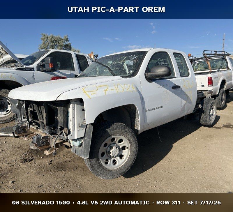 New Arrival - 2008 Chevrolet Silverado 1500 GMT900 Parts - UTPAP Orem