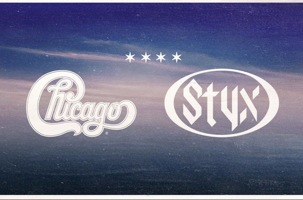 Chicago and Styx Concert Ticket