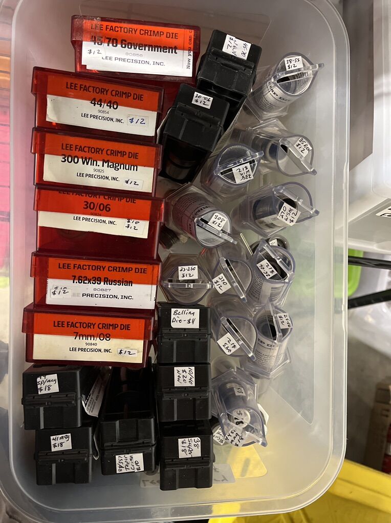 Lee Factory Crimp Dies. Rifle And Pistol.