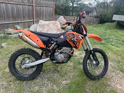 2009 KTM 250 XFW dirt bike