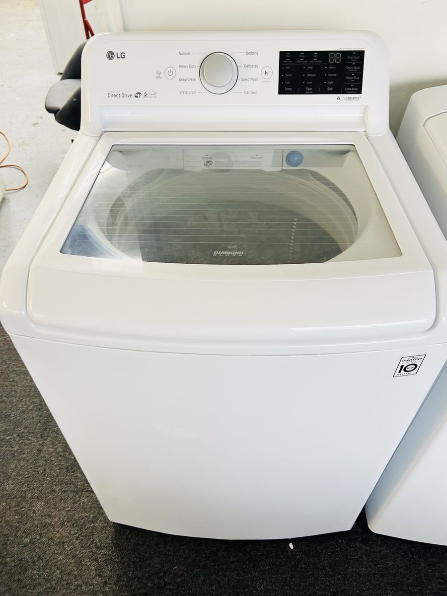 Lg super capacity washing machine