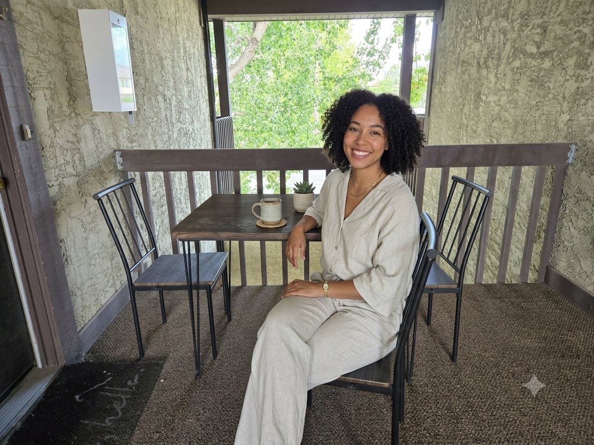 Loose-Fit Linen Button-Up Loungewear Set - Beige, Women's Large, Comfortable & Breathable