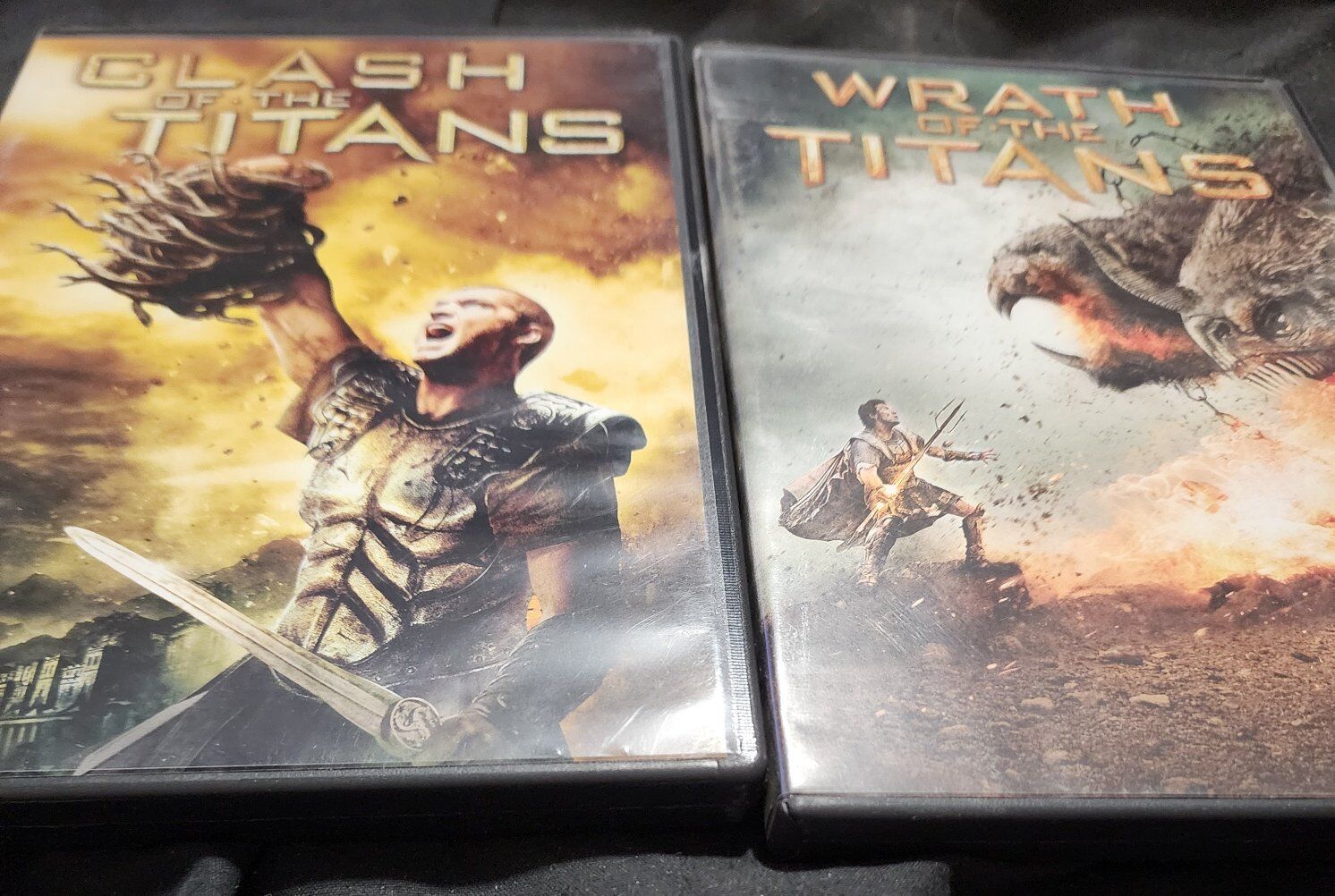 Clash of the Titans & Wrath of the Titans DVDs