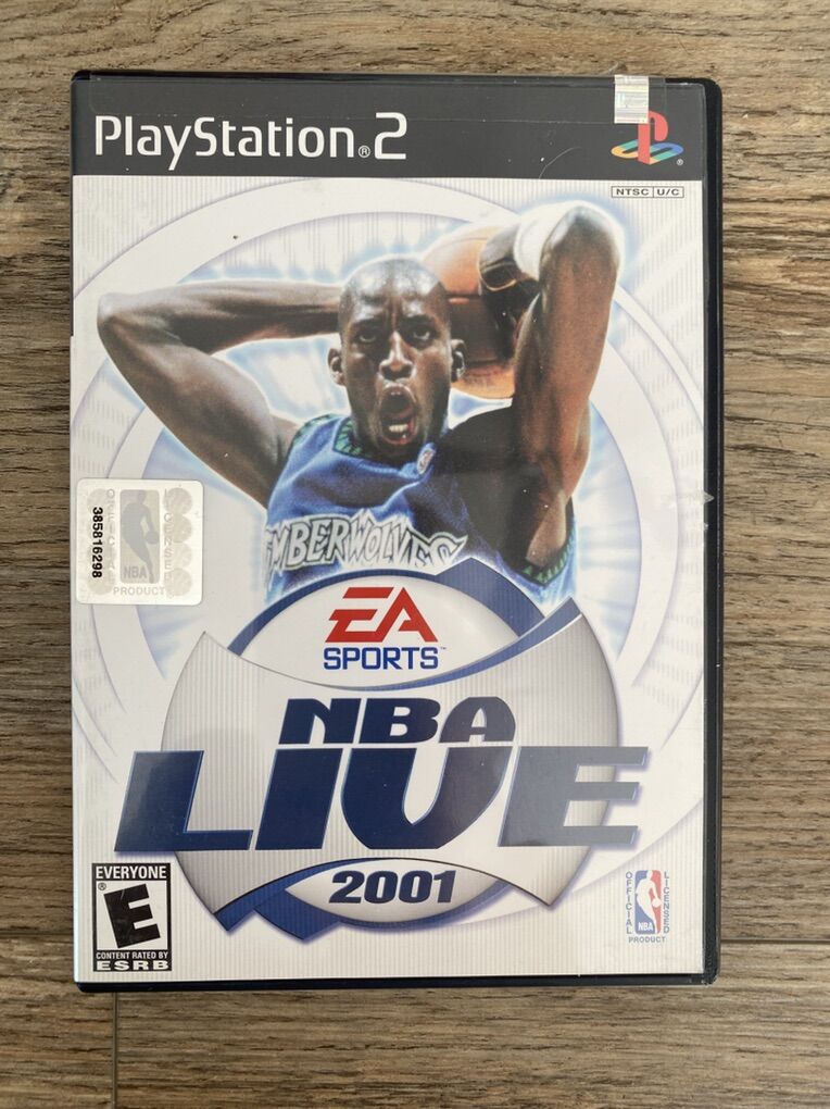 New ~ Sealed  PS2  NBA Live 2001  Playstation 2