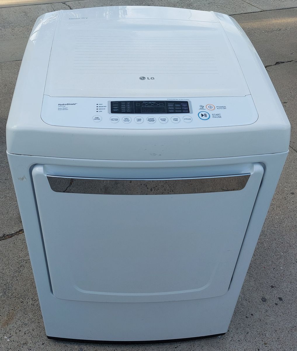 LG Electric Dryer DLE1101W Works Great